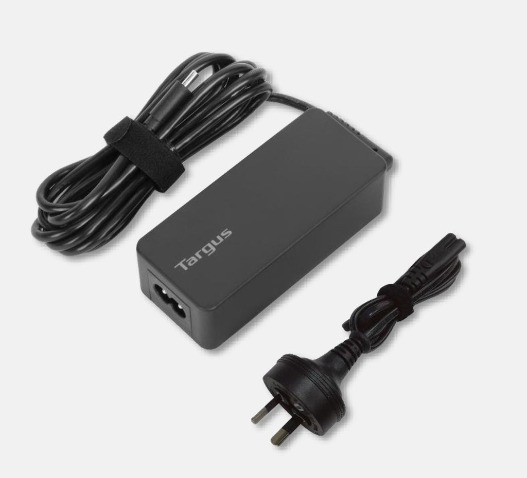 Targus 65W USB-C Charger Power Delivery Charge USB-C Laptop Tablet Mobile Phone Built-in Power Supply Protection 1.8M Cable 2yrs wty-0