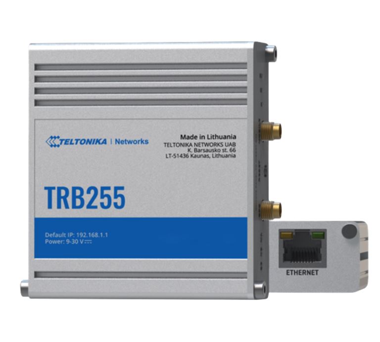 Teltonika TRB255 - Industrial Gateway equipped with a number of Input/Output, Serial, Ethernet ports and LPWAN modem-0