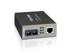 TP-Link MC100CM 10/100Mbps Multi-Mode Media Converter - IEEE 802.3u, SC-Type, 1310nm 2km Multi-mode-0