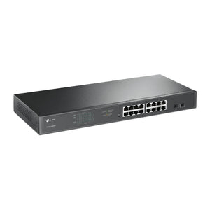 TP-Link TL-SG1218MPE 16-Port Gigabit Easy Smart PoE+ Switch with 2 SFP Slots-0