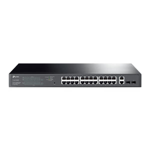 TP-Link TL-SG1428PE 28-Port Gigabit Easy Smart Switch with 24-Port PoE+ 32xVLAN 56Gbps Switching Capacity Rack Mountable-0