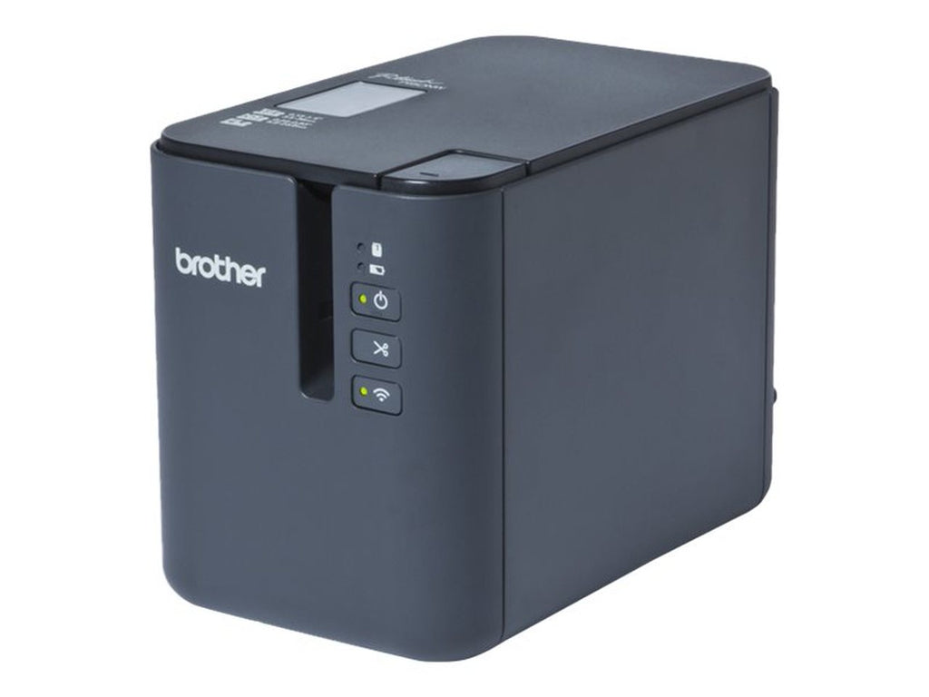 Brother PT-900W ADVANCED PC CONNECTABLE/WIRELESS LABEL PRINTER 3.5-36MM TZE TAPE MODEL-0