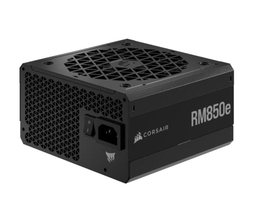 Corsair RM850e Fully Modular Low-Noise ATX Power Supply - ATX 3.0  PCIe 5.0 Compliant - 105°C-Rated Capacitors - 80 PLUS Gold PSU-0
