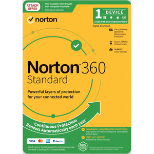Norton 360 Standard 10GB AU 1 User 1 Device  ESD Version - Keys via Email-0