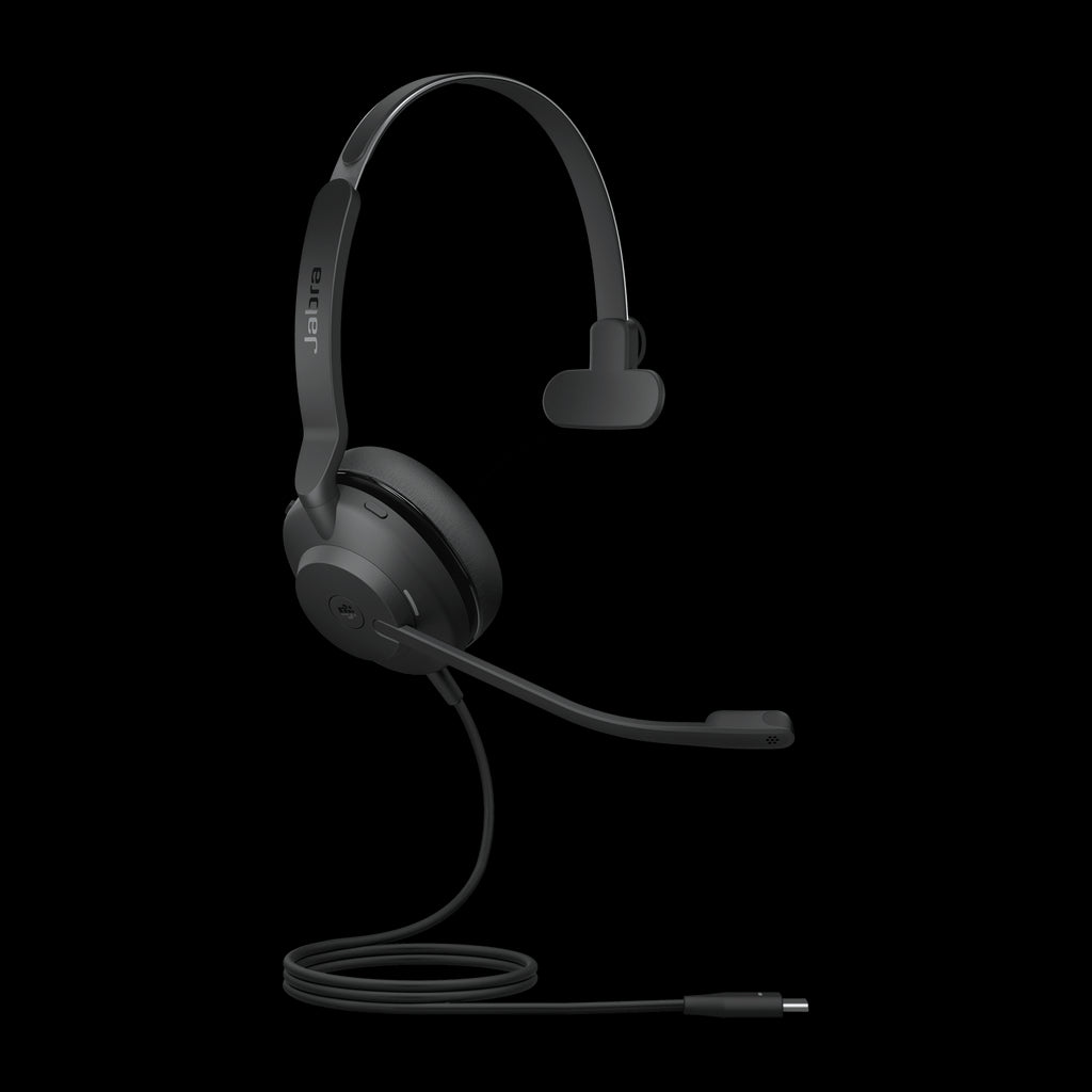 Jabra Evolve2 30 SE Wired USB-C MS Mono Headset, Lightweight  Durable, Noise Isolating Ear Cushions, Clear Calls, 2Yr Warranty-0