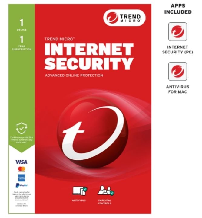 Trend Micro Internet Security (1 Device) 1Yr Retail Mini Box Auto Renew-0