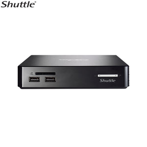 Shuttle NS02AV2 Mini PC 0.5L System-Rockchip RK3368, 2GB RAM, 16GB eMMC, LAN, 4xUSB, WIFI+BT, VESA, HDMI, Android 8.1, Free Digital Signage Software-0