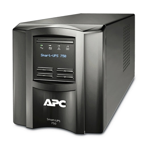 APC Smart-UPS 750VA/500W Line Interactive UPS, Tower, 230V/10A Input, 6x IEC C13 Outlets, Lead Acid Battery, SmartConnect Port  Slot, LCD-0