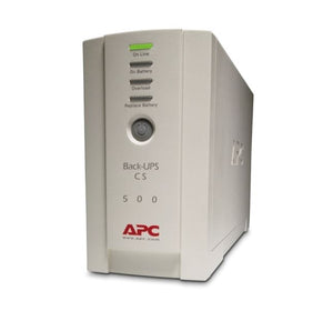 APC Back-UPS 500VA/300W Standby UPS, Tower, 230V/10A Input, 4x IEC C13 Outlets, Lead Acid Battery, User Replaceable Battery-0