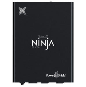 PowerShield Ninja Slimline 600VA UPS, 2x IEC Outputs, LiFePO4, Lithium-iron Phosphate, DIN Rail Mount, Silent Operation, 5 Yr Wrty-0