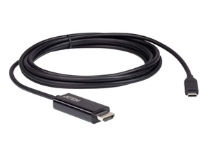 Aten USB-C to HDMI 4K 2.7m Cable, supports up to 4K @ 60Hz with high quality cable-0