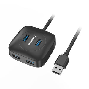 mbeat®  4-Port USB 3.0 Hub - High Speed Data Transfer-0