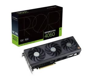 ASUS nVidia GeForce PROART-RTX4060-O8G RTX4060 OC edition 8GB GDDR6, 2550Mhz Boost Clock, HDMIx1, DPx 3-0