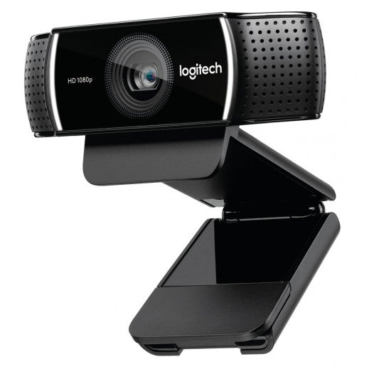 Logitech C922 Pro Stream Full HD Webcam 30fps at 1080p Autofocus Light Correction 2 Stereo Microphones 78° FoV 3mths XSplit License (> 960-001091)-0