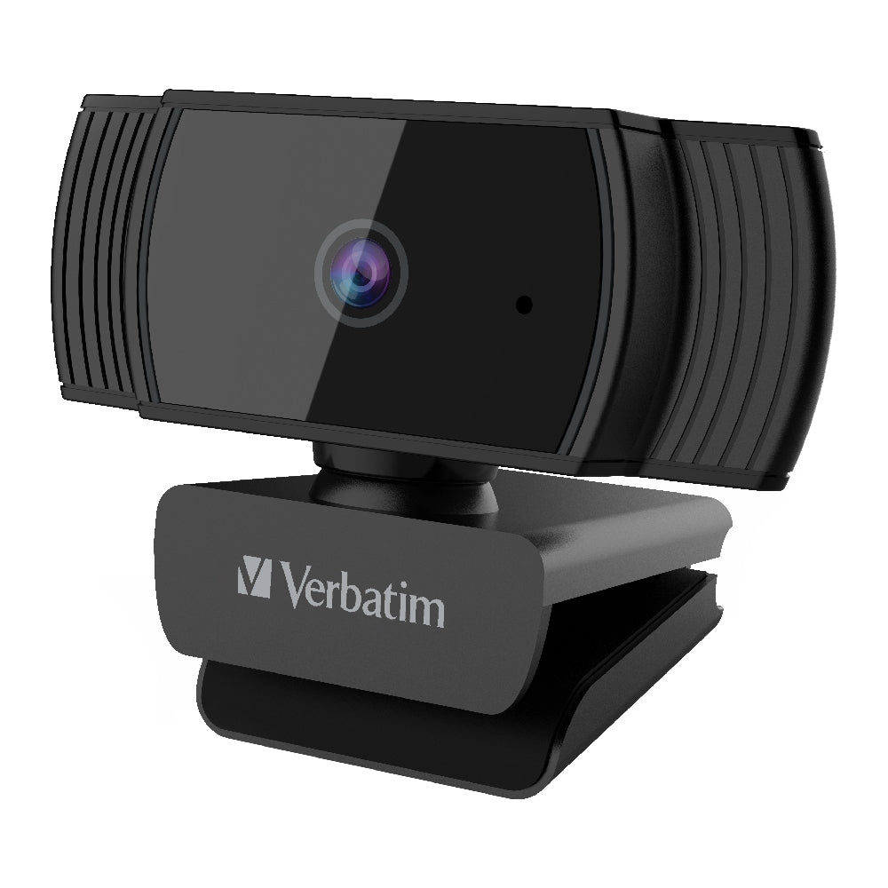 (LS) Verbatim Webcam Full HD 1080P with Auto Focus - Black-0
